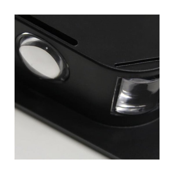 Aplique de exterior LED solar CALM, con sensor crepuscular, negro IP54 150Lm 2CCT 3000K-6000K