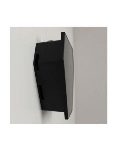 Aplique de exterior LED solar DIAMANTE, con sensor crepuscular, 120Lm 2CCT 3000K-6000K