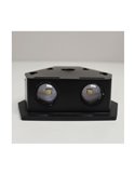 Aplique de exterior LED solar DIAMANTE, con sensor crepuscular, 120Lm 2CCT 3000K-6000K