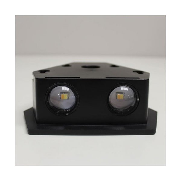 Aplique de exterior LED solar DIAMANTE, con sensor crepuscular, 120Lm 2CCT 3000K-6000K
