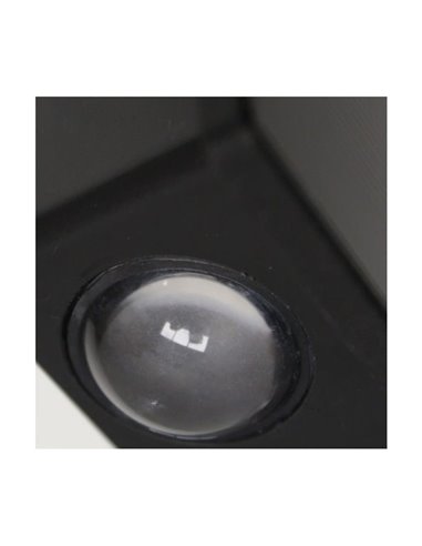 Aplique de exterior LED solar DIAMANTE, con sensor crepuscular, 120Lm 2CCT 3000K-6000K