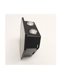 Aplique de exterior LED solar DIAMANTE, con sensor crepuscular, 120Lm 2CCT 3000K-6000K