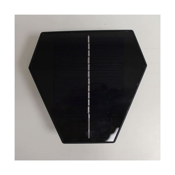 Aplique de exterior LED solar DIAMANTE, con sensor crepuscular, 120Lm 2CCT 3000K-6000K