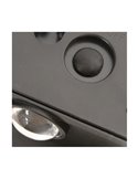 Aplique de exterior LED solar NIL, negro con sensor crepuscular, IP54 120Lm 3000K