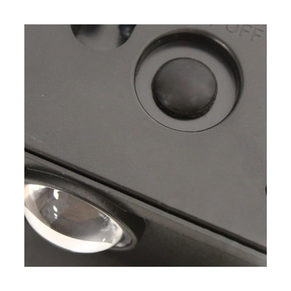 Aplique de exterior LED solar NIL, negro con sensor crepuscular, IP54 120Lm 3000K