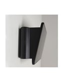 Aplique de exterior LED solar NIL, negro con sensor crepuscular, IP54 120Lm 3000K