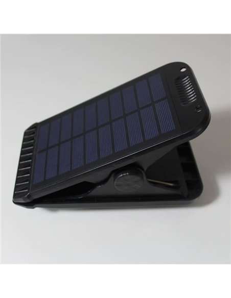 Applique solaire LED CLIP, avec détecteur de mouvement et de crépuscule pour l'extérieur, IP65, 3W 300Lm, 4200K