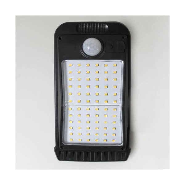 Aplique pinza LED solar CLIP, con sensor de movimiento y crepuscular para exterior IP65, 3W 300Lm, 4200K