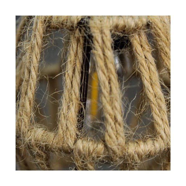 Guirlande lumineuse solaire d'extérieur à LED ETNA, rechargeable par USB ou à énergie solaire, 10 ampoules, 5 W, 330 lm, 2 700 K