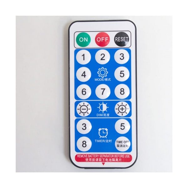 Guirnalda de exterior LED solar ETNA, de cuerda con batería recargable USB o luz solar, 10 bombillas, 5W 330Lm, 2700K