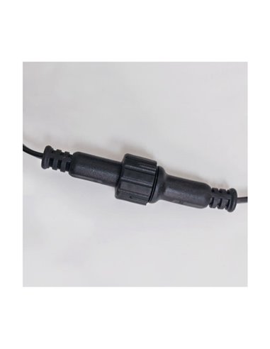 Guirlande lumineuse solaire d'extérieur à LED ETNA, rechargeable par USB ou à énergie solaire, 10 ampoules, 5 W, 330 lm, 2 700 K