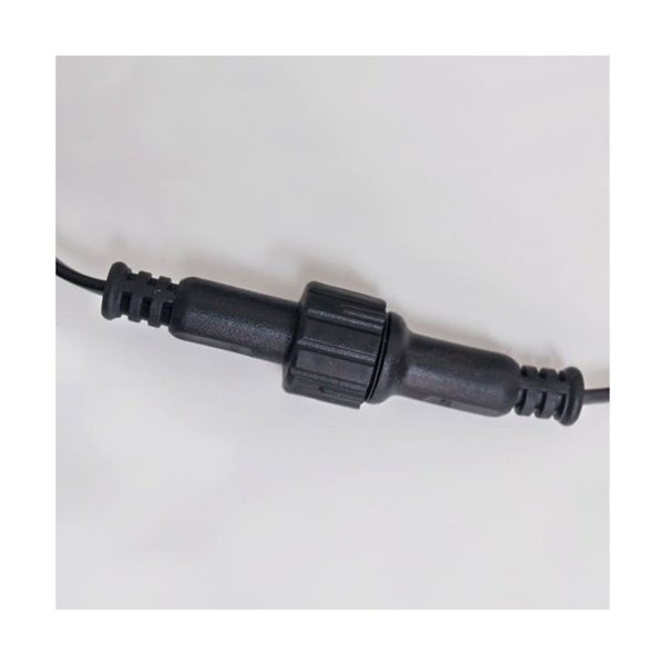 Guirnalda de exterior LED solar ETNA, de cuerda con batería recargable USB o luz solar, 10 bombillas, 5W 330Lm, 2700K