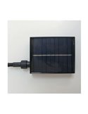 Guirnalda de exterior LED solar ETNA, de cuerda con batería recargable USB o luz solar, 10 bombillas, 5W 330Lm, 2700K