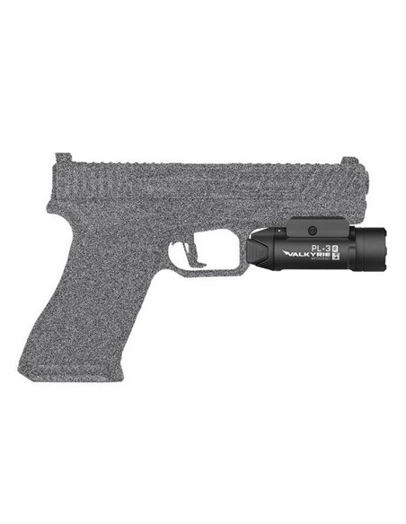 Linterna LED para armas recargable VALKYRIA PL-3 R 1500Lm y 205m batería  900 mAh IPX6