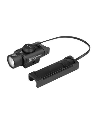 Linterna LED para armas recargable VALKYRIA PL-3 R 1500Lm y 205m batería  900 mAh IPX6