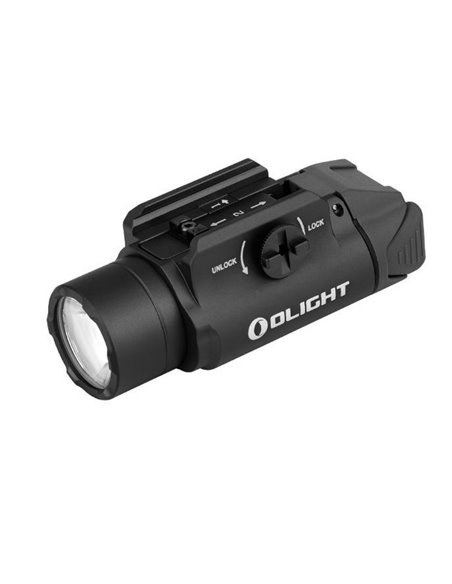 Linterna LED para armas recargable VALKYRIA PL-3 R 1500Lm y 205m batería  900 mAh IPX6