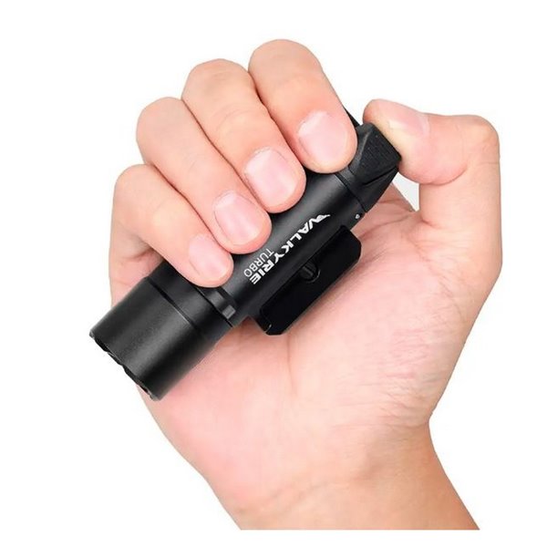 Linterna LED para armas corta VALKYRIA TURBO LEP 250Lm y 530m alcance, batería 2XCR123 IPX6