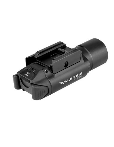 Linterna LED para armas corta VALKYRIA TURBO LEP 250Lm y 530m alcance, batería 2XCR123 IPX6