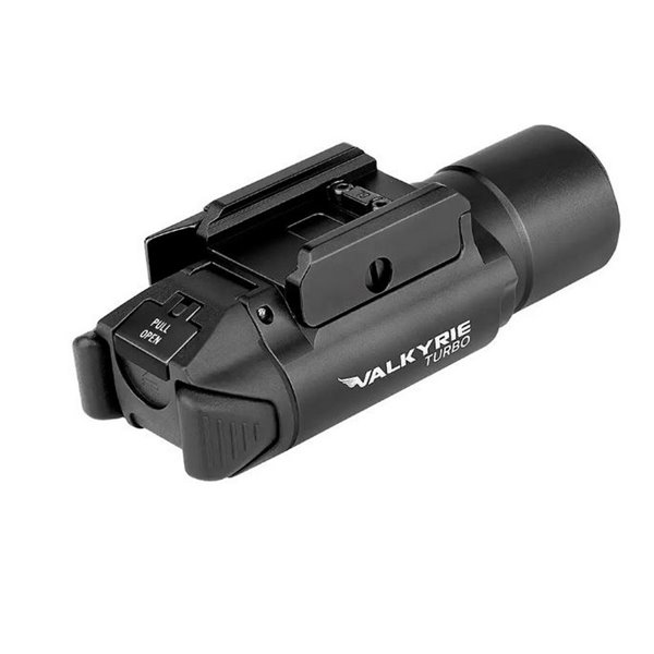 Linterna LED para armas corta VALKYRIA TURBO LEP 250Lm y 530m alcance, batería 2XCR123 IPX6