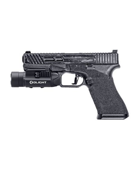 Pistolet et lampe de poche longue portée VALKYRIA PL-PRO 1 500 Lm, portée de 280 m et batterie au lithium 900 mAh 3,6 V IPX6