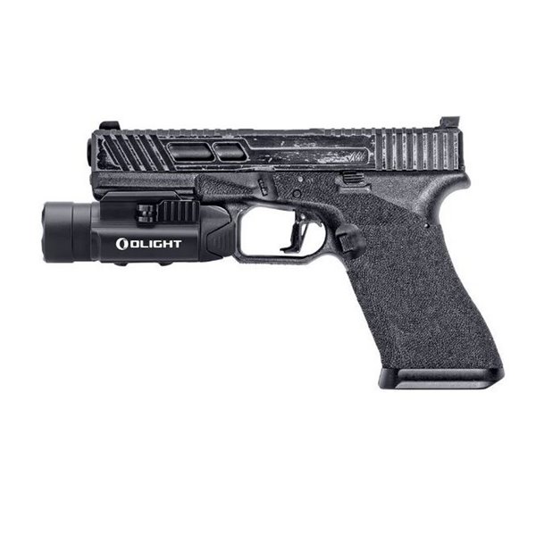 Pistolet et lampe de poche longue portée VALKYRIA PL-PRO 1 500 Lm, portée de 280 m et batterie au lithium 900 mAh 3,6 V IPX6