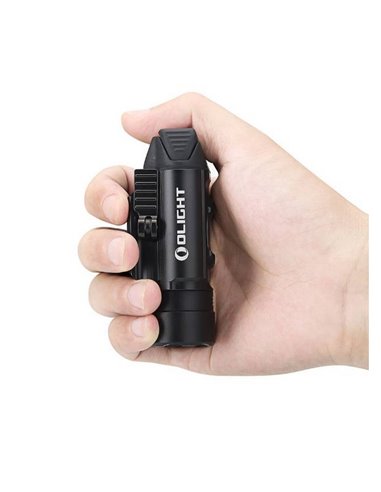 Pistola e lanterna de longo alcance VALKYRIA PL-PRO de 1.500 lm, alcance de 280 m e bateria de lítio IPX6 de 900 mAh e 3,6 V