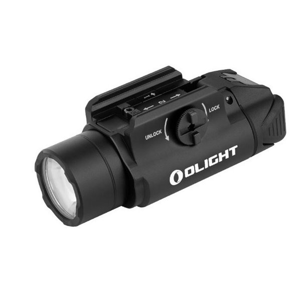 Linterna LED para arma corta VALKYRIA PL-3 1.000Lm, alcance 200m batería 1600mAh CR123A x 2 IP68