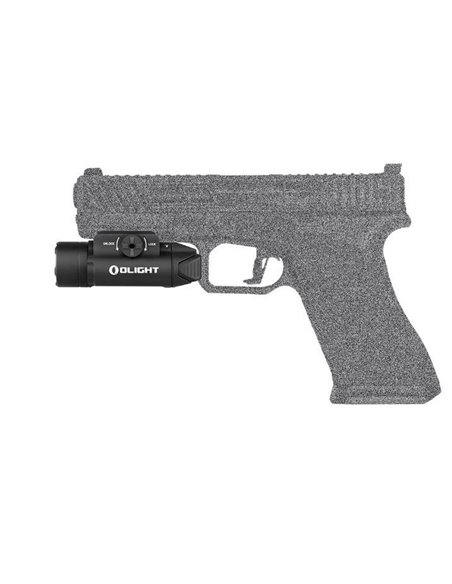 Linterna LED para arma corta VALKYRIA PL-3 1.000Lm, alcance 200m batería 1600mAh CR123A x 2 IP68