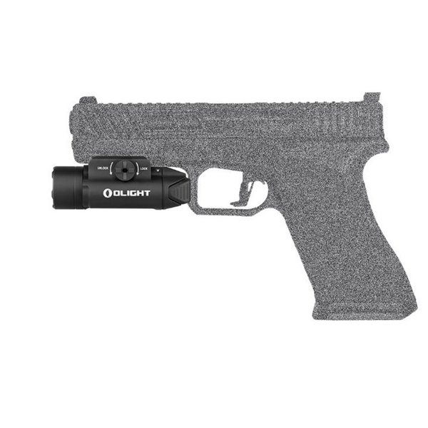 Linterna LED para arma corta VALKYRIA PL-3 1.000Lm, alcance 200m batería 1600mAh CR123A x 2 IP68