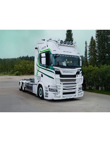 Farol de LED SENTINEL 9″ Padrão 87W IP68 ECE R112 Branco R112 R7 20 Pontos de Luz de Longo Alcance