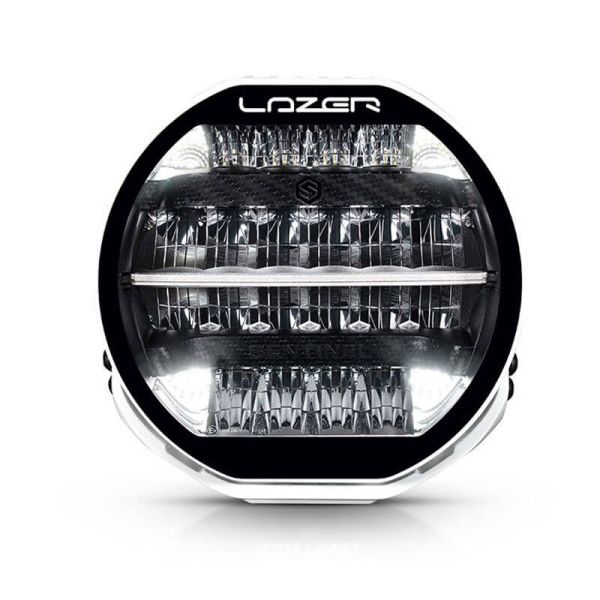 Farol de LED SENTINEL 9″ Padrão 87W IP68 ECE R112 Branco R112 R7 20 Pontos de Luz de Longo Alcance