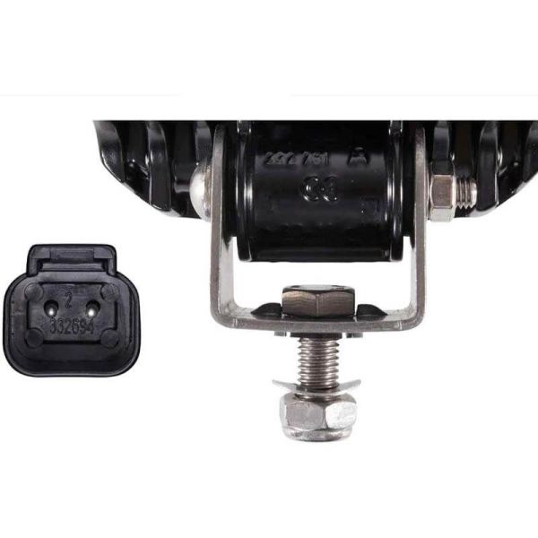 Faro cuadrado largo alcance LED potente 50W 4.400Lm Óptica Largo Alcance 12V/24V Ultra Beam GEN II Deutsch 1GA 995 606-021