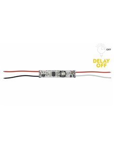 Interruptor táctil LED Labs con regulación y retardo "DELAY OFFf" 12–24 V para perfil aluminio