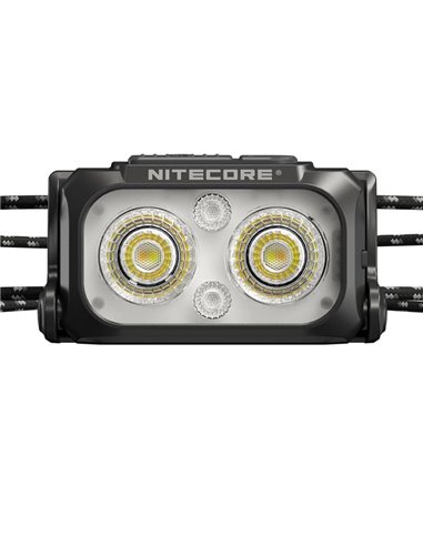 Lampe frontale LED ultra-légère NU25 MCT UL 3000K-4500K-6500K 400Lm USB-C et 700mAh IP66