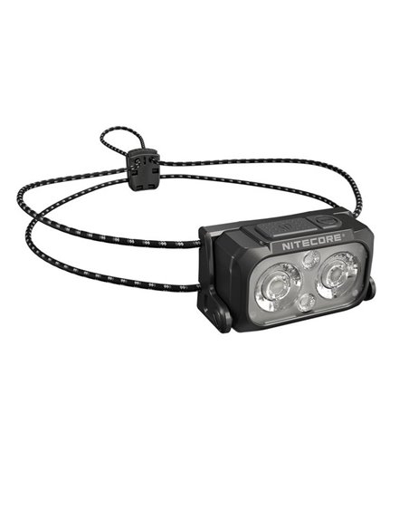 Lampe frontale LED ultra-légère NU25 MCT UL 3000K-4500K-6500K 400Lm USB-C et 700mAh IP66