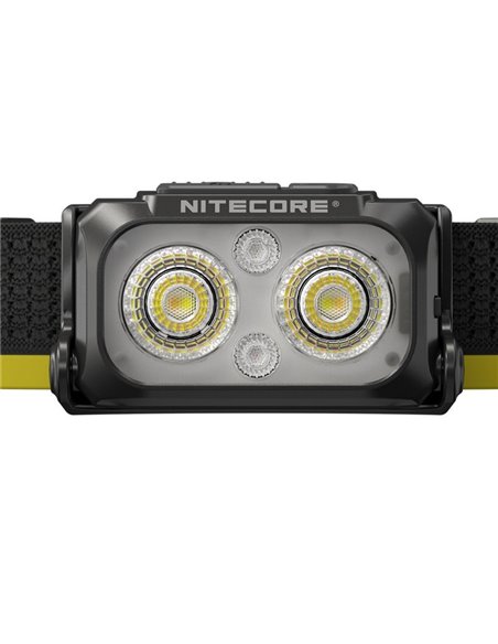 Lanterna frontal LED recarregável NU25 MCT 3000K-4500K-6500K 400Lm com 700mAh e USB-C IP66