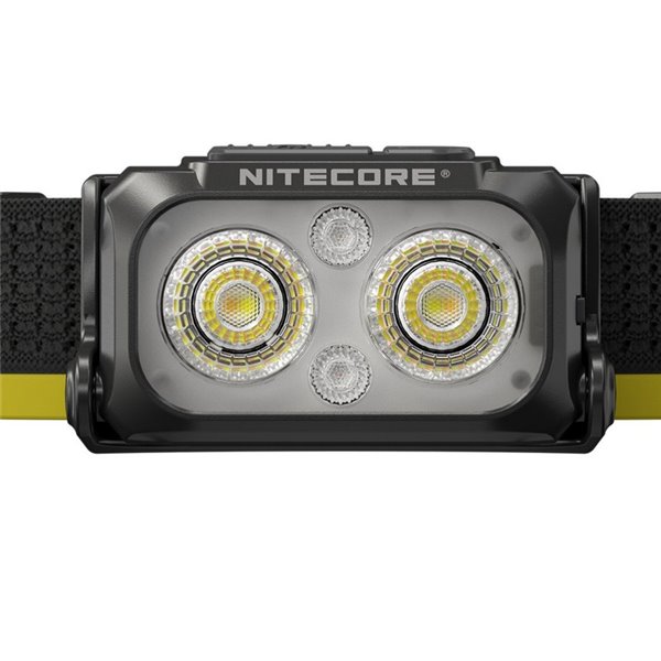 Lampe frontale LED rechargeable NU25 MCT 3000K-4500K-6500K 400Lm avec 700mAh et USB-C IP66