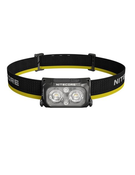 Linterna frontal LED recargable NU25 MCT 3000K-4500K-6500K 400Lm con 700mAh y USB-C IP66