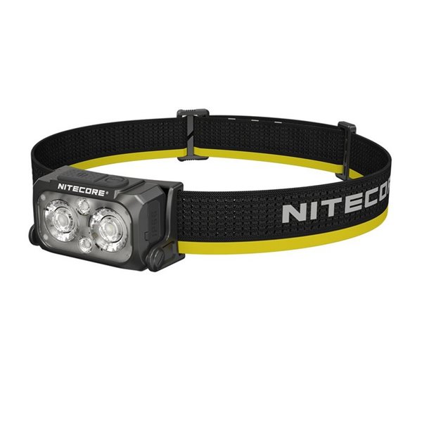 Lampe frontale LED rechargeable NU25 MCT 3000K-4500K-6500K 400Lm avec 700mAh et USB-C IP66