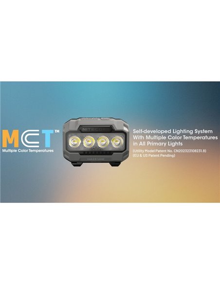 Lampe frontale multi-températures HA23 UHE noire 600 lm, portée 132 m, IP66, avec piles AAA ou batterie rechargeable