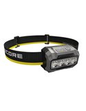 Linterna frontal HA23 UHE Negro 600Lm Multitemperatura 600Lm 132m Alcance IP66 con Pilas AAA o Batería