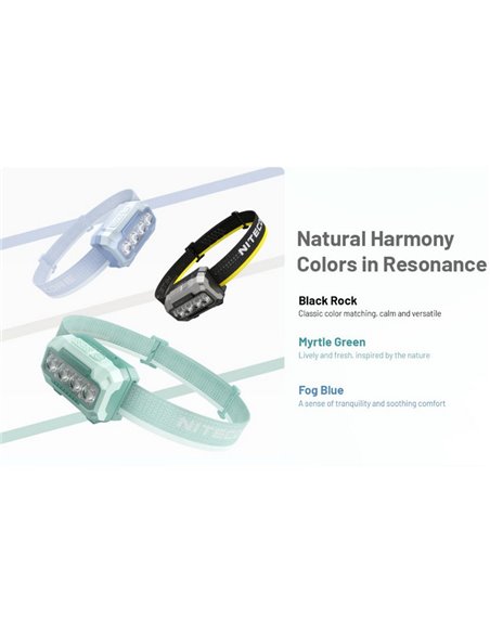 Linterna frontal HA23 UHE Negro 600Lm Multitemperatura 600Lm 132m Alcance IP66 con Pilas AAA o Batería