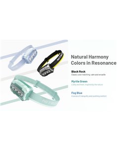Linterna Frontal LED HA23 UHE Azul 600Lm, 132m Alcance, IP66, Pilas AAA o Batería 2
