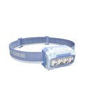 Linterna Frontal LED HA23 UHE Azul 600Lm, 132m Alcance, IP66, Pilas AAA o Batería