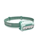 Linterna de cabeza HA23 UHE Verde 600 Lúmenes, Alcance 132m, IP66, Dual Power AAA/Batería