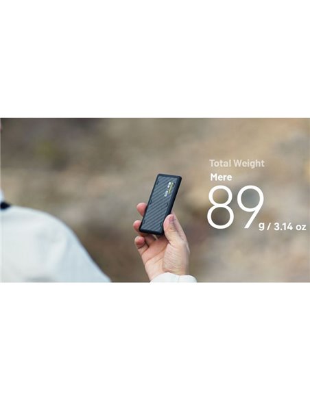 Power Bank NITECORE NBAIR 5.000mAh Ultra Fina USB-C 18W IPX7 89g