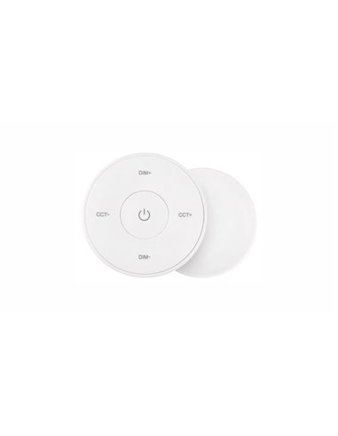 Controlador RF MIBOXER de luces con regulador de color de luz e intensidad, 1zona, PL-FUT-K2S, para LED MONO/CCT