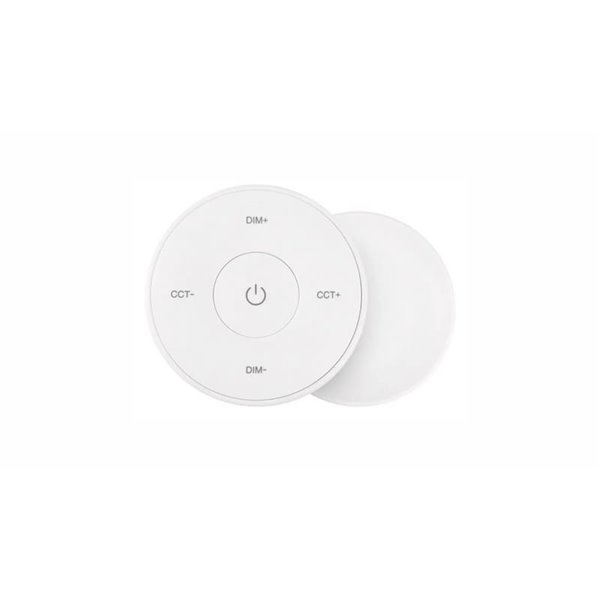 Controlador RF MIBOXER de luces con regulador de color de luz e intensidad, 1zona, PL-FUT-K2S, para LED MONO/CCT