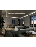 Tira LED 12V SMD 2835, 5 metros, 300 LED luz cálida 3000K, 4,8 W/m, IP20