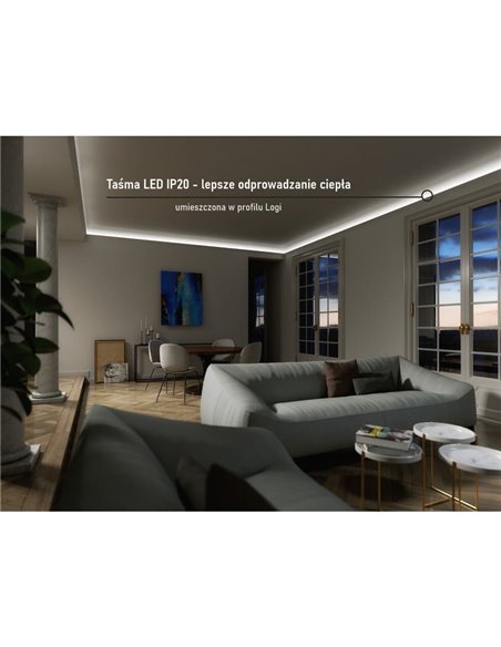 Bande LED 12 V SMD 2835, 5 mètres, 300 LED lumière chaude 3 000 K, 4,8 W/m, IP20